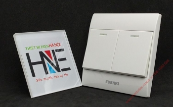 Công tắc đôi một chiều Edenki Concept