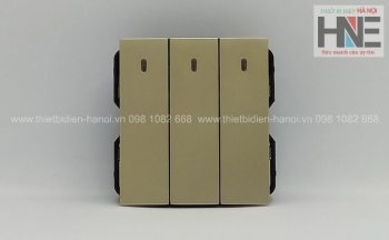 Hạt công tắc 3 hai chiều có đèn Led