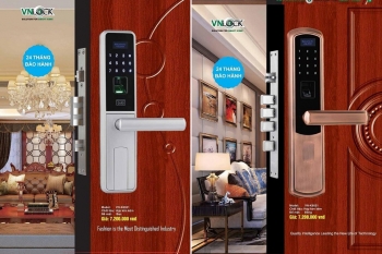 Giới thiệu về khóa cửa điện tử thương hiệu VNLOCK