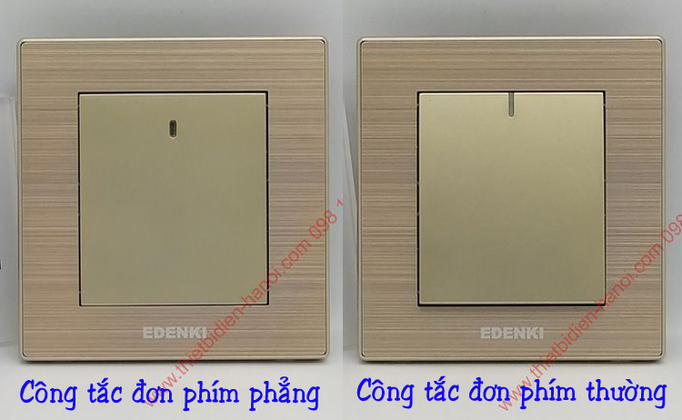 công tắc mặt phẳng Edenki