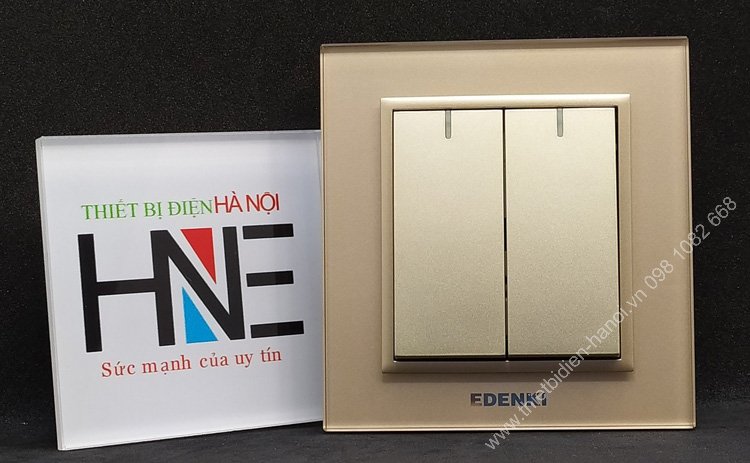 công tắc điện 2 chấu edenki